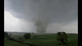 UP CLOSE 4k - Iowa Tornadoes - 5-21-24