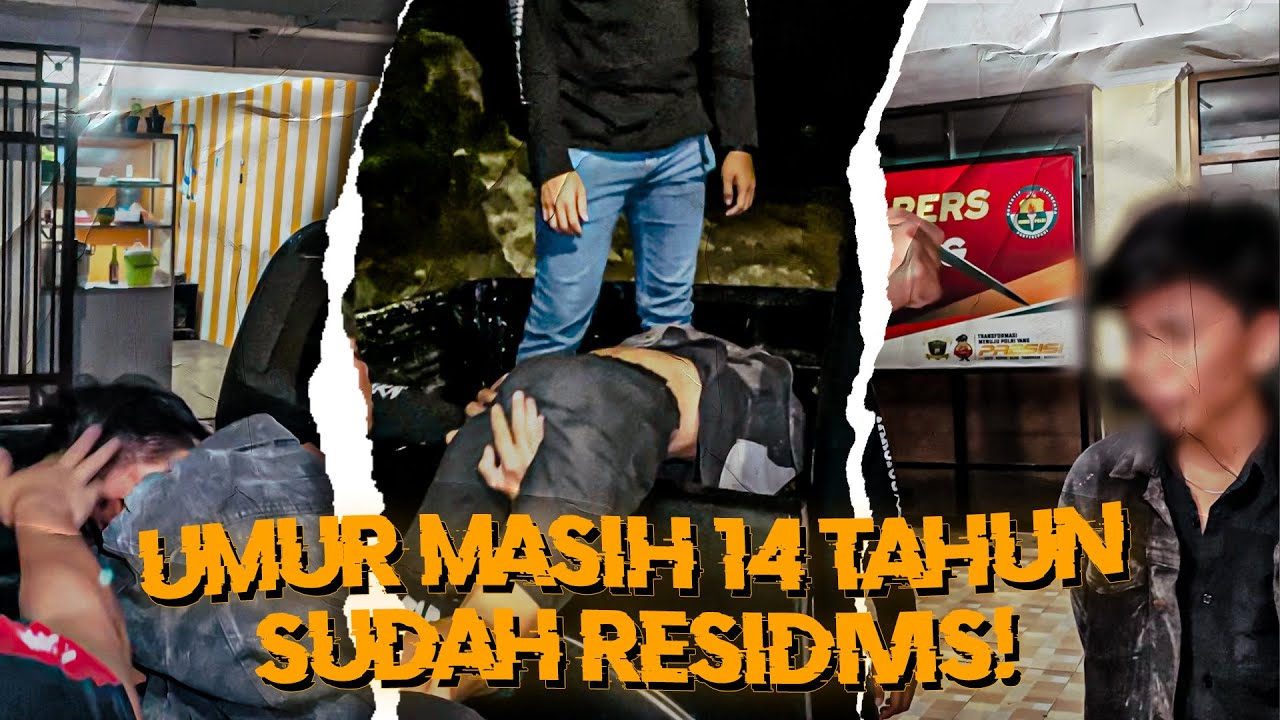REMAJA 14 TAHUN SUDAH JADI R3SIDIVIS! ORANG TUANYA DIMANA?