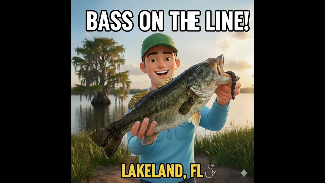 Bass on the Line! A Day of Fishing in Lakeland, FL