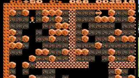 Atari 8-bit Boulder Dash (First Star Software) Cave K solution