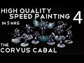 How to paint the Corvus Cabal - Speed painting - Warcry