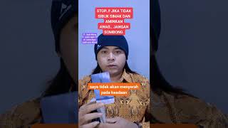 Simak dan aminkan.. Awas.. jangan sombong