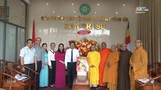 Lãnh đạo thị xã Phú Mỹ thăm, chúc mừng Đại lễ Phật đản 2024 | BRTgo