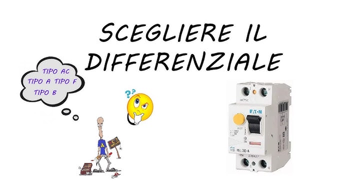 Tipologie di interruttori differenziali 