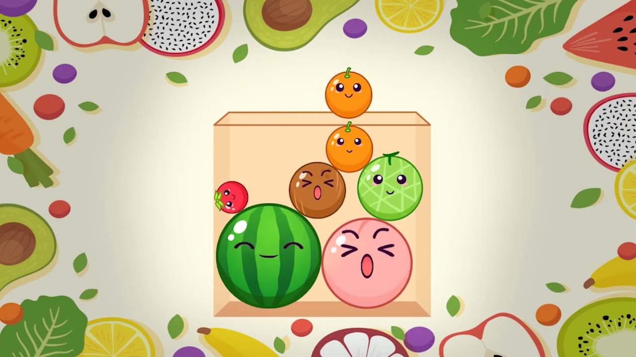 Fruit Drop- Merge Watermelon Game video preview gameplay