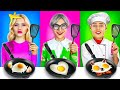 Desafío de Cocina Yo vs Abuela | Comer Comida Barata VS Cara | Utensilios de Cocina por RATATA COOL