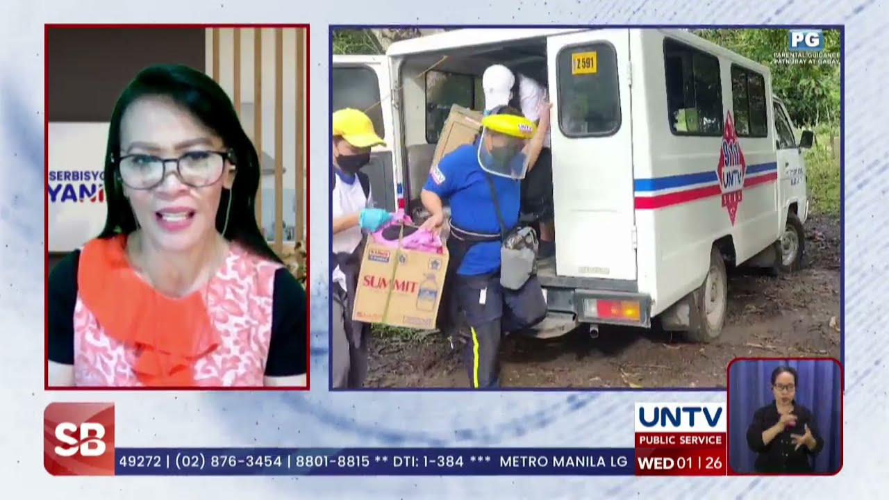 UNTV: Serbisyong Bayanihan | January 26, 2022
