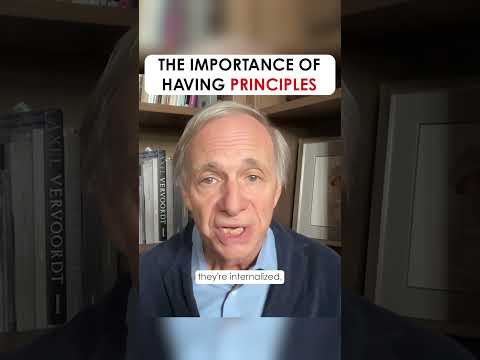 The Importance of Having Principles