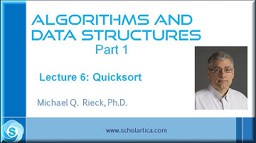 Algorithms and Data Structures Part 1: Quicksort