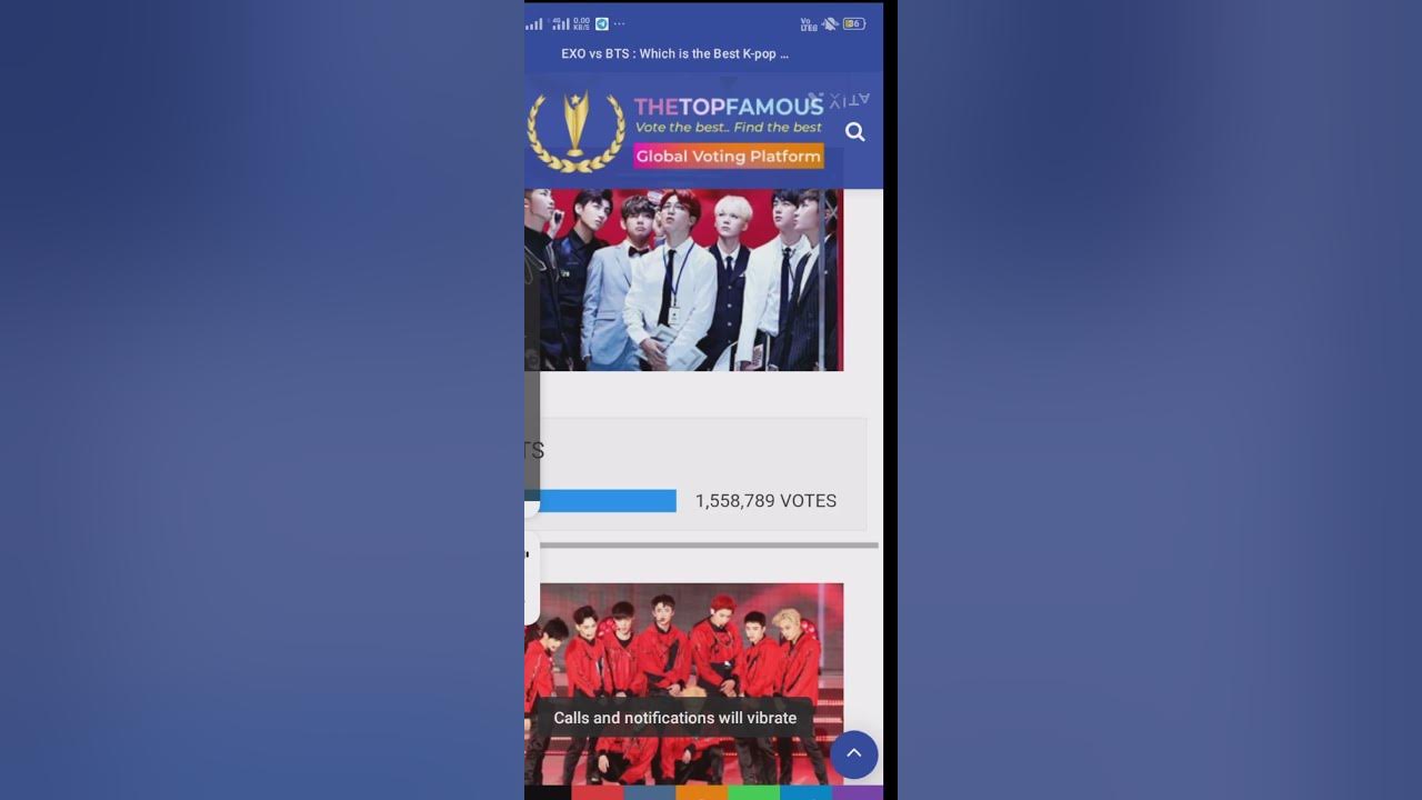 Exo vs BTS 2024 vote now on google BTS ♾️💜💜🔥🔥 YouTube