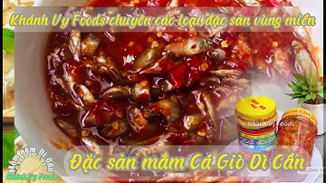 Mắm nêm Dì Cần