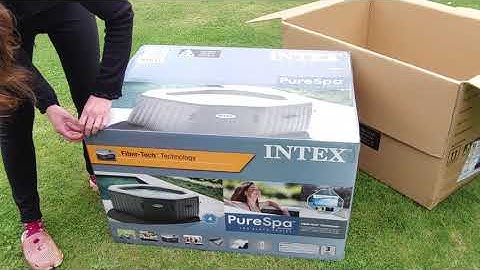 Intex Spa Pool (Aldi) Pure Spa Slate Series Part 1