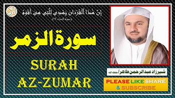 سورة الزمر - شيرزاد عبدالرحمن طاهر - Surah Az-Zumar - Sherzad Abdul Rahman Taher
