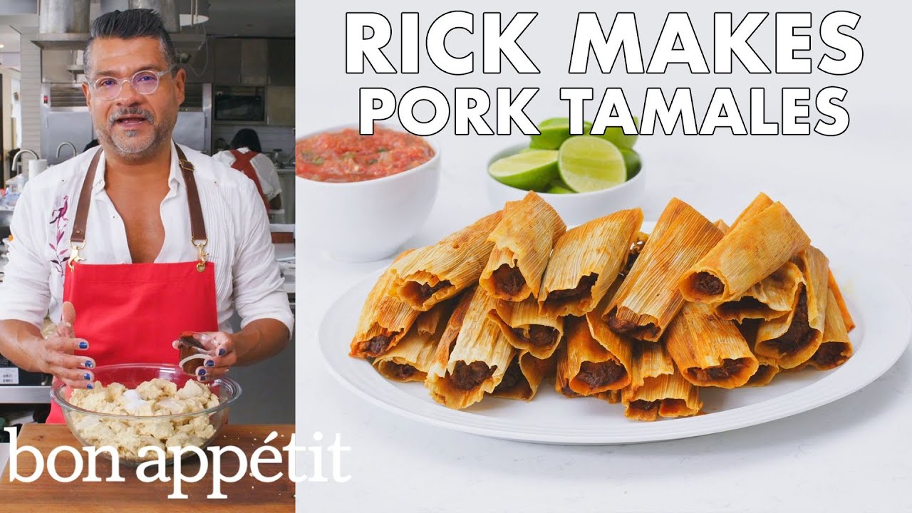 Rick Makes Pork Tamales   From the Test Kitchen   Bon Apptit
