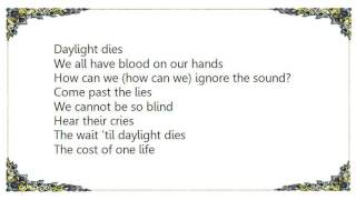 Killswitch Engage - Daylight Dies Lyrics