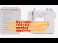 Beginner friendly sewing machine | singer start 1306
