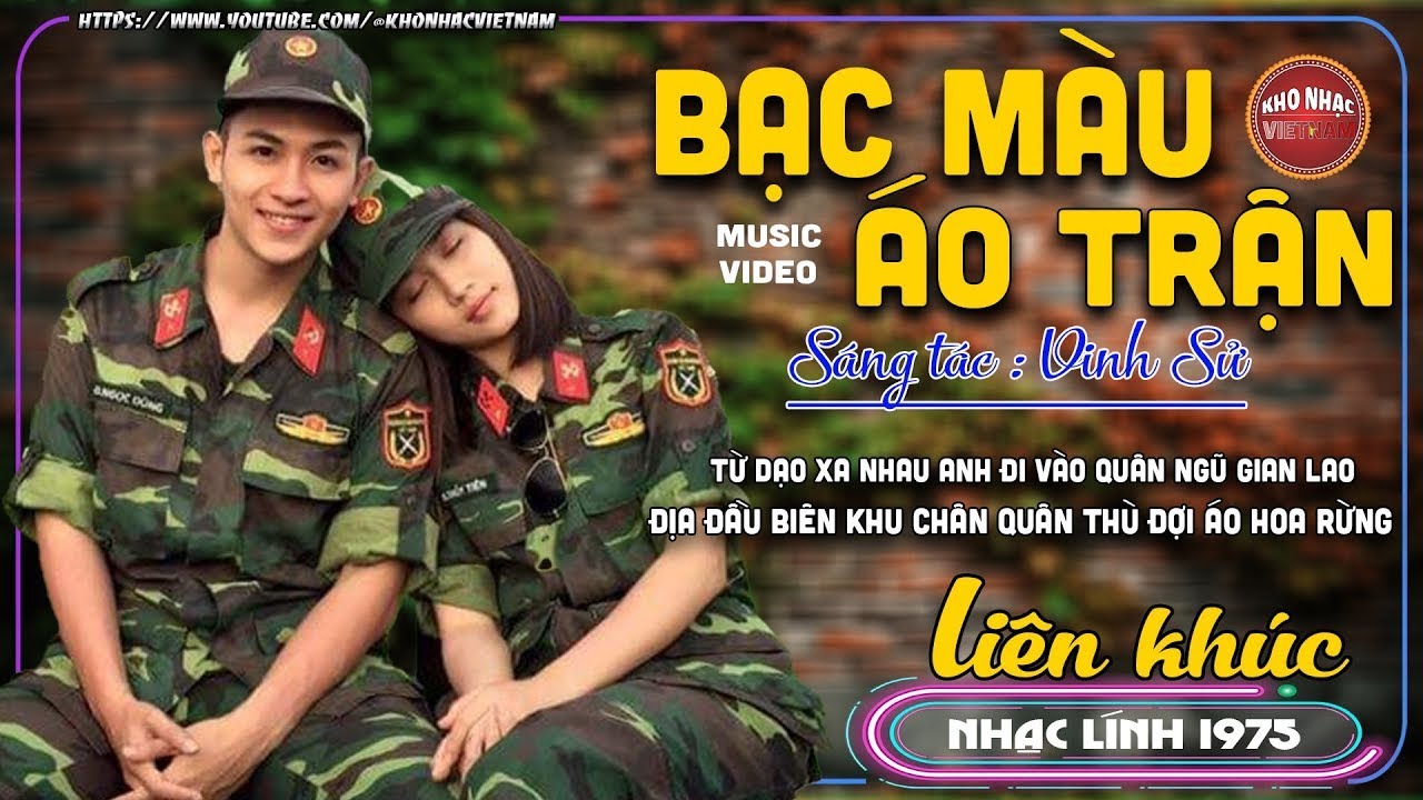 BẠC MÀU ÁO TRẬN ➤ DIỄN QUÂN - Mở Nhẹ Nhàng LK Nhạc Lính Xưa 1975 Còn Mãi Với Thời Gian