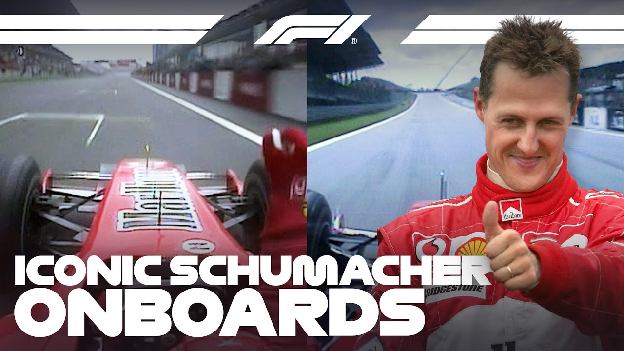 Michael Schumacher: The Ultimate Onboard Collection | Best Onboards | Qatar Airways