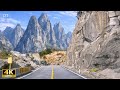 Cliffside Rural Road Drive 4K HDR - An Incredible Mountain-Carved Road in Southern China