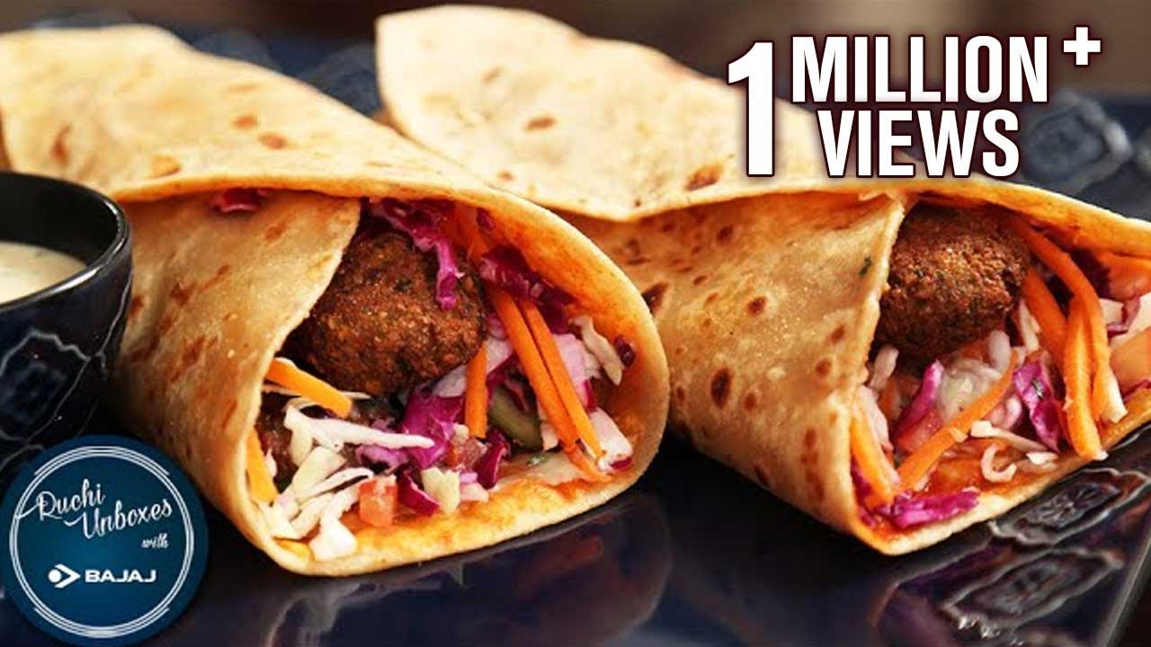 Lebanese Falafel Wrap | Easy To Make Wrap Recipe | Ruchi Unboxes With Bajaj Electricals
