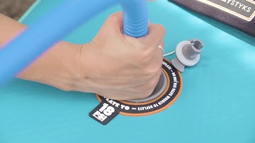 How to inflate and deflate your inflatable Stand Up Paddle Board (iSUP)
