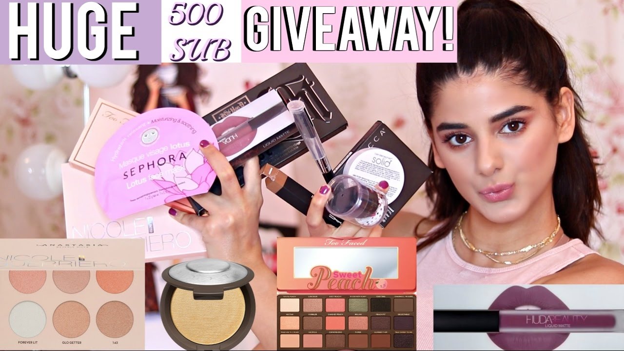 ♡ INTERNATIONAL GIVEAWAY 2017! HIGHEND MAKEUP! | MELODY SEDGH
