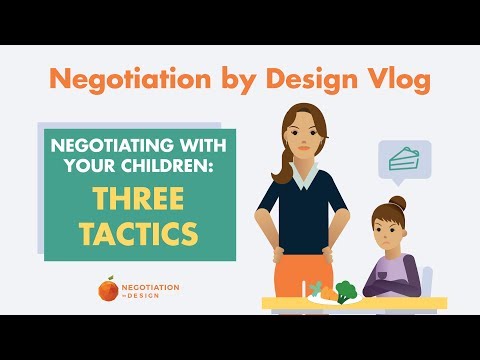Video: How To Negotiate With The Child