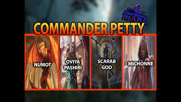 Numot v Oviya v Scarab God v Michonne | Commander Petty | Magic: the Gathering EDH Gameplay