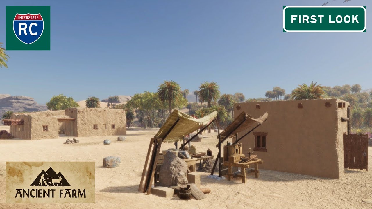 Ancient Farm First Look - Our Ancient Egypt Farming Journey Begins!  Episode 1