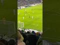 Bemerkenswerter Support für den SV Werder Bremen durch die Fans bei Minus Temperaturen 🥶💚🤍#follow