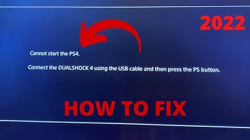 Cannot Start the PS4 - Safe Mode Loop - How to Fix (2022)