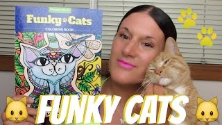 ADULT COLORING BOOKS | Funky Cats