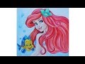 Как нарисовать РУСАЛОЧКУ карандашами Erich Krause How to Draw Mermaid Ariel | Art School