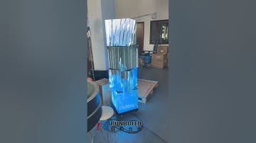 Mobile Design Cubi LED Digital Screen Display with 4 sides to display the same advertisement