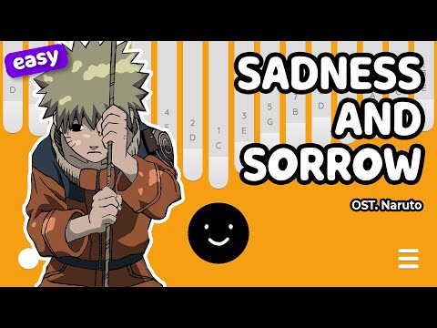 Sadness And Sorrow - OST. Naruto | EASY Kalimba Cover with Tabs | Keylimba Cover