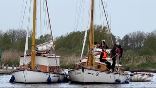 The irony of featuring in your own NEWS video. Norfolk Broads 12 - 19th April 2024