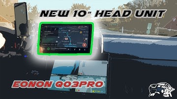 Installing Eonon Q03Pro 10" With Wireless Android Auto +