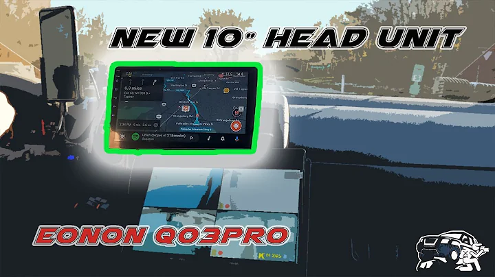 Installing Eonon Q03Pro 10" With Wireless Android Auto +