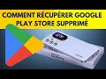 Comment rinstaller lapplication google play store manquante dans votre smartphone