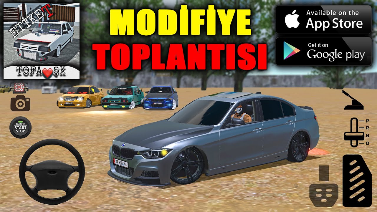 MODİFİYE TOPLANTISI !!! TÜRK YAPIMI MOBİL ARABA OYUNU - İNCELEME