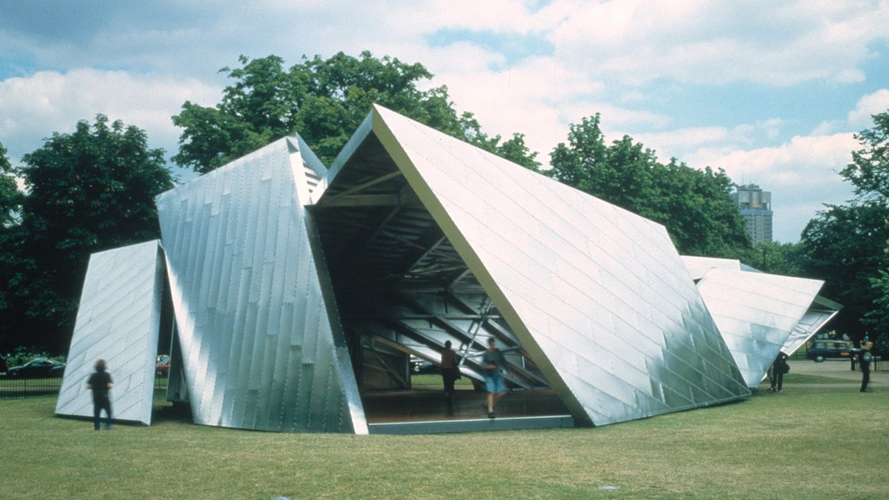 serpentine gallery pavilion 2001 by daniel libeskind youtube