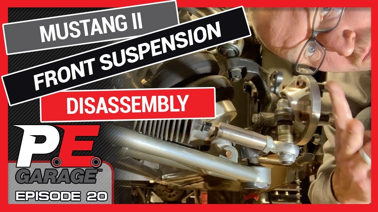 Mustang II Front Suspension Disassembly: Episode 20 - YouTube