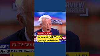 Patrick Martin Si Lfi Gagne En 2027, Je Fuis La France