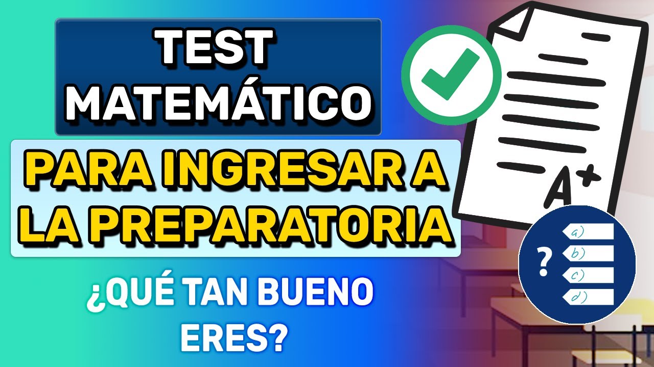 EXAMEN DE ADMISIÓN PREPARATORIA 2025 (MATEMÁTICAS) - YouTube