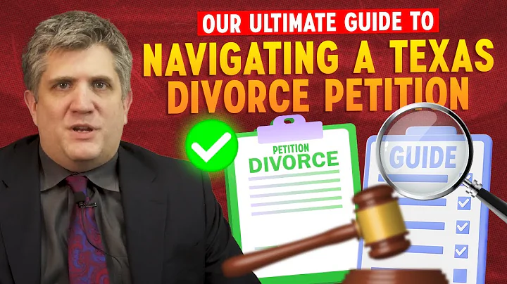 Petition for Divorce Texas  Your Ultimate Guide to Navigating the Process