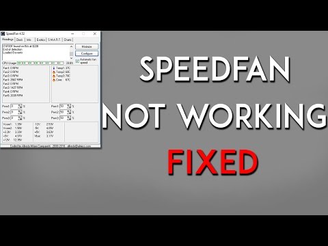 SpeedFan Не рабочая | Фиксированный | 2016 | Последний