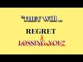 7 Quiet Ways to Make Someone Deeply Regret Losing You
