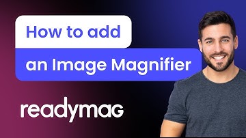 How to add an Image Magnifier to ReadyMag