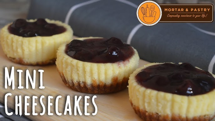 Mini Cheesecake Hearts With Brownie Bottom + Video – Sugar Geek Show