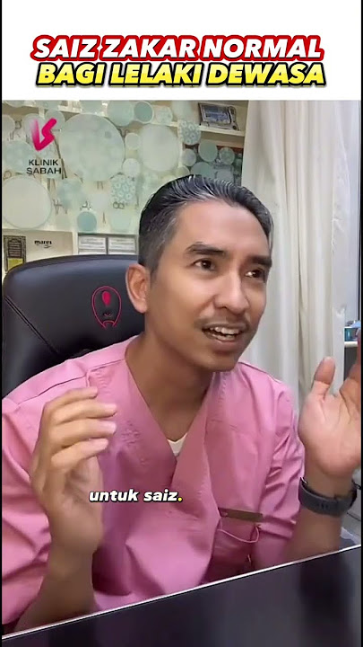 Saiz zakar yang normal bagi lelaki dewasa.